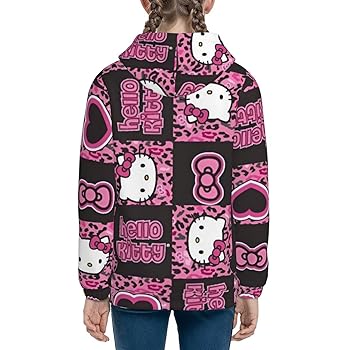 ハローキティパーカーボアヒョウ柄①2010年もの　サンリオ　Мサイズ ハローキティパーカーボアヒョウ柄①2010年もの サンリオ Мサイズ